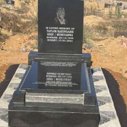 3 step tombstone 50mm thickness 